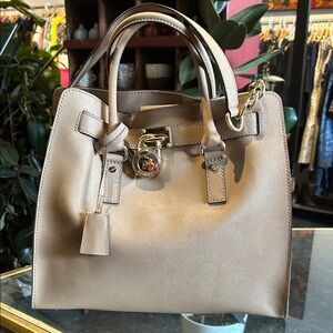 Michael Kors Large Hamilton Tote.